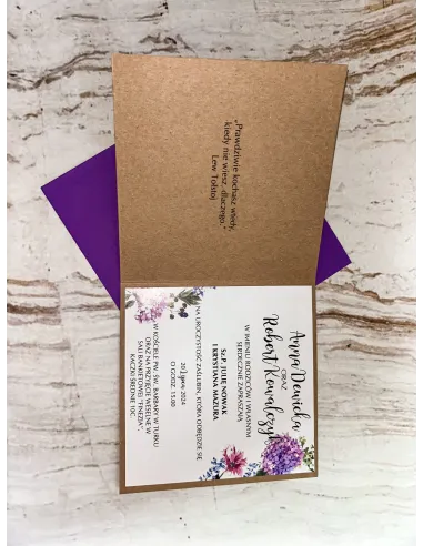 Zaproszenie na Ślub + – Ślub Potwierdzenie Przybycia