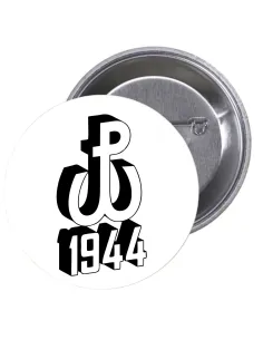Przypinki Buttony Powstanie Warszawskie Personalizowany