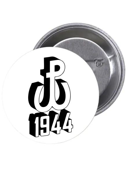 Przypinki Buttony Powstanie Warszawskie Personalizowany