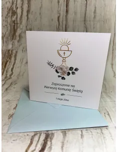 Zaproszenie na Pierwszą Komunię Świętą Zaproszenia
