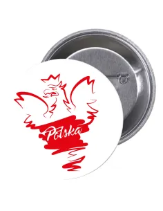 Przypinki Buttony – Polska Znaczki Badziki Grafiką