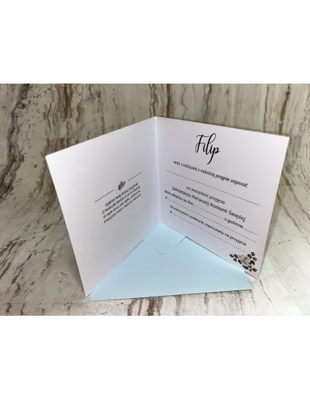 Zaproszenie na Pierwszą Komunię Świętą Zaproszenia