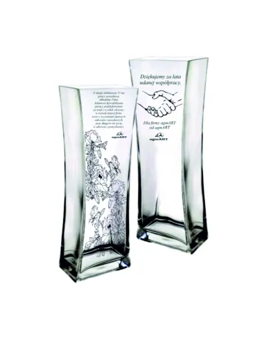 Wazon z Grawerem z logo Reklamowy Gadżet Twoje Elegancki