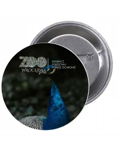 Przypinki Buttony Zoo Zoobacz Pokochaj Pomóż Okolicznościowe