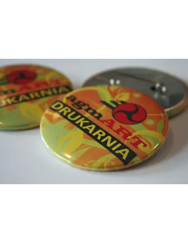 Przypinki Buttony Zoo Zoobacz Pokochaj Pomóż Personalizowany