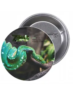 Przypinki Buttony Zoo Zoobacz Pokochaj Pomóż z Projektem