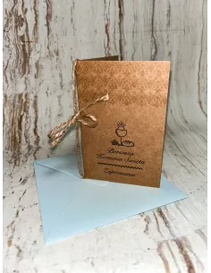 Zaproszenie na Pierwszą Komunię Świętą Zaproszenia z Grafiką