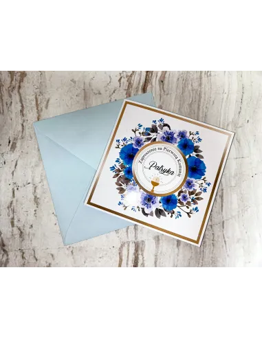 Zaproszenie na Pierwszą Komunię Świętą Zaproszenia Drukowany