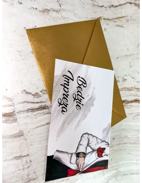 Zaproszenie na Urodziny Osiemnastkę Eleganckie + Projekt