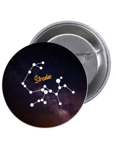 Przypinki Buttony Znaki Zodiaku Strzelec Znaczki Badziki