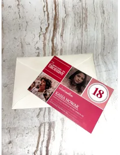 Zaproszenia 18 Urodziny Zaproszenie Osiemnastkowe Twoim