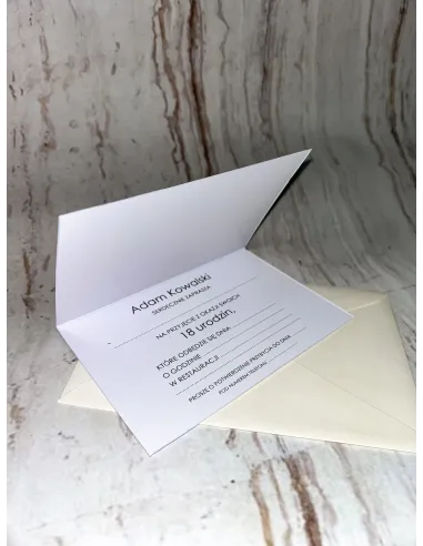 Zaproszenie na 18 Urodziny Zaproszenia Dowód Osobisty