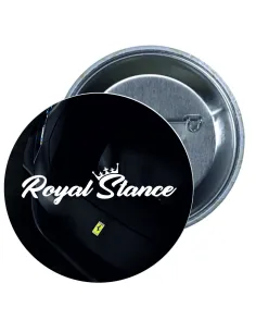 Przypinki Buttony Royal Stance Znaczki Badziki z Grafiką