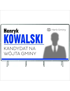 Baner Wyborczy Banery Wyborcze 100x50cm – 5szt. Gotowy