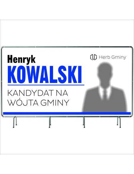 Baner Wyborczy Banery Wyborcze 100x50cm – 5szt. Gotowy