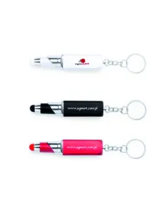 Pomadki Reklamowe Brelok Długopis z Nadrukiem 100 szt
