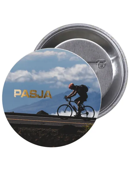 Przypinki Buttony – Sport Pasja Znaczki Badziki Grafiką