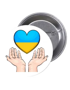 Przypinki Buttony – Solidarność Ukrainą Znaczki Badziki
