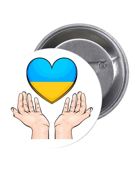 Przypinki Buttony – Solidarność Ukrainą Znaczki Badziki