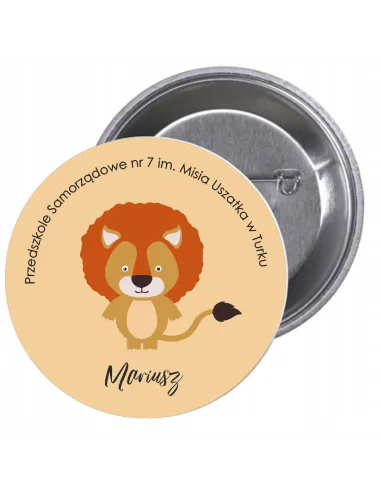 Przypinki Buttony Przedszkole – Mariusz Znaczki Badziki