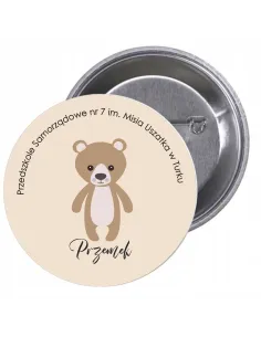 Przypinki Buttony Przedszkole – Przemek Znaczki Badziki