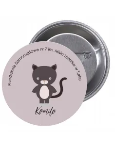 Przypinki Buttony Przedszkole – Kamila Znaczki Badziki