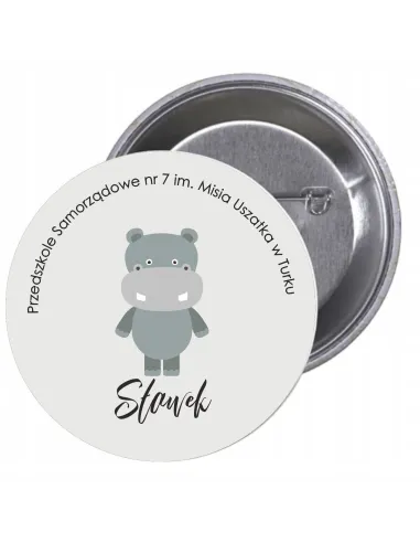 Przypinki Buttony Przedszkole – Sławek Znaczki Badziki