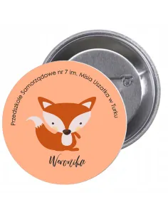 Przypinki Buttony Przedszkole – Weronika Znaczki Badziki