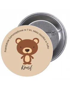 Przypinki Buttony Przedszkole – Kamil Znaczki Badziki