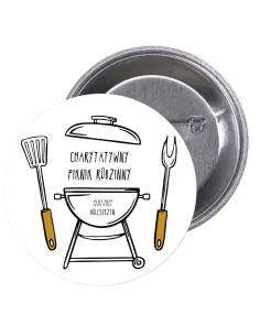 Przypinki Buttony Charytatywny Piknik na Zamówienie