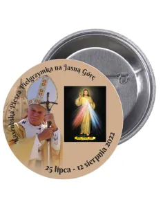 Przypinki Buttony – Kaszubska Piesza Pielgrzymka Jasną Górę