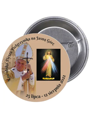 Przypinki Buttony – Kaszubska Piesza Pielgrzymka Jasną Górę
