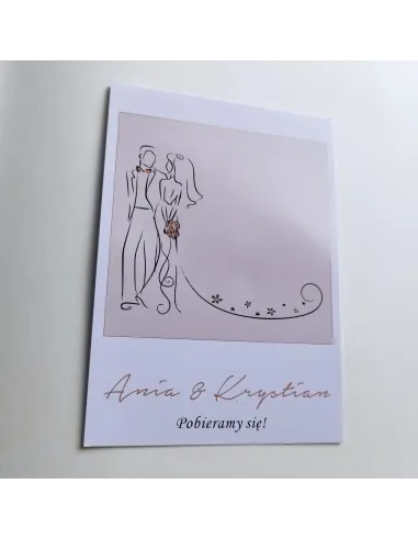 Personalizowane Zaproszenie na Ślub – Wesele Para Młoda