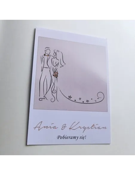 Personalizowane Zaproszenie na Ślub – Wesele Para Młoda