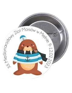 Przypinki Buttony – Xx Międzynarodowy Zlot Morsów Mielnie