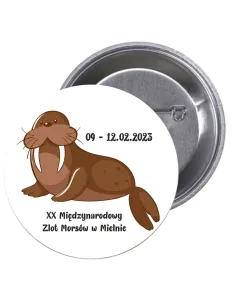 Przypinki Buttony Morsy Xx Międzynarodowy Zlot Morsów