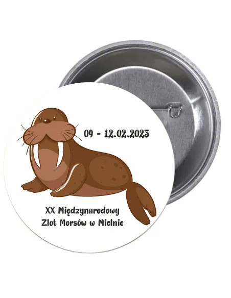 Przypinki Buttony Morsy Xx Międzynarodowy Zlot Morsów