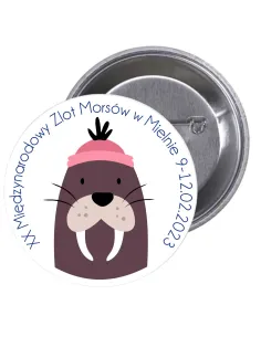 Przypinki Buttony Morsy Międzynarodowy Zlot Morsów