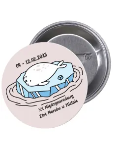 Przypinki Buttony Morsy Xx Międzynarodowy Zlot z Nadrukiem