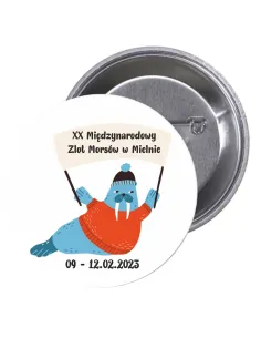 Przypinki Buttony Morsy Xx Międzynarodowy Zlot Pamiątkowe