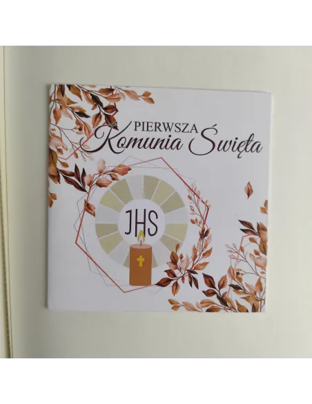 Personalizowane Komunijne Zaproszenie na Gotowy Projekt