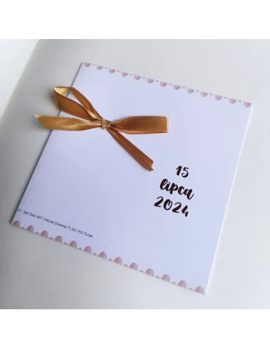 Personalizowane Zaproszenie na Chrzciny Personalizowany