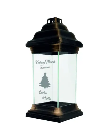 Personalizowany Znicz Kapliczka z Grawerem Mamy Imieniem