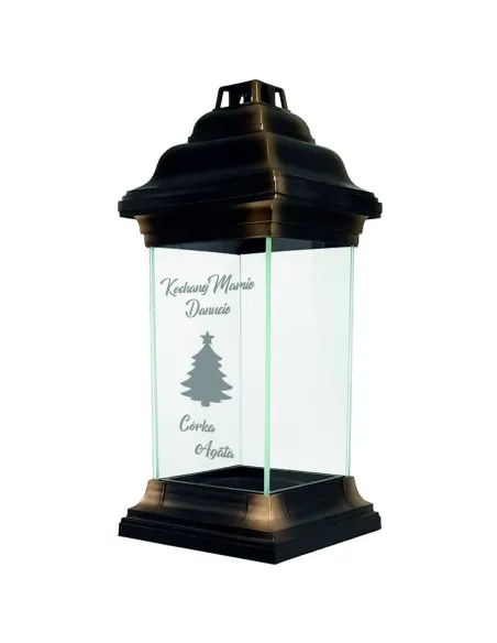 Personalizowany Znicz Kapliczka z Grawerem Mamy Imieniem