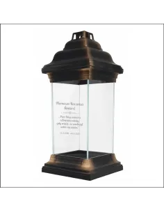 Personalizowany Znicz Kapliczka Grawerem Pierwsza Rocznica