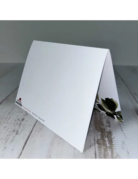 Personalizowane Zaproszenie na Ślub Wesele Zielone Liście