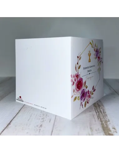 Zaproszenie na Pierwszą Komunię Świętą Zaproszenia do Firmy