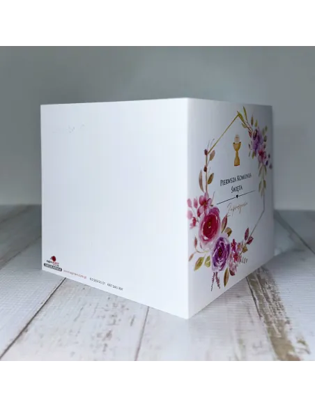 Zaproszenie na Pierwszą Komunię Świętą Zaproszenia do Firmy