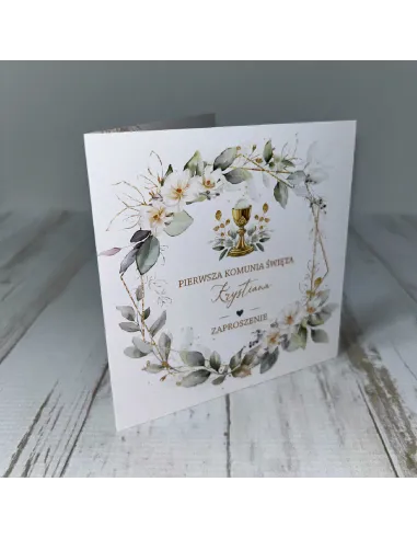 Zaproszenia Personalizowany Eleganckie Zaproszenie