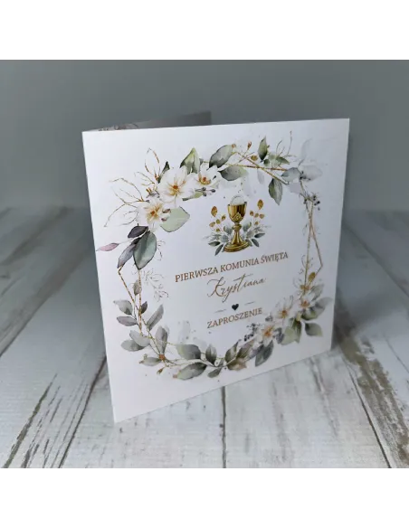 Zaproszenia Personalizowany Eleganckie Zaproszenie